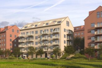 Detaljplan klar för Riksbyggens 300 bostäder i Skärholmen