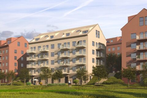Detaljplan klar för Riksbyggens 300 bostäder i Skärholmen