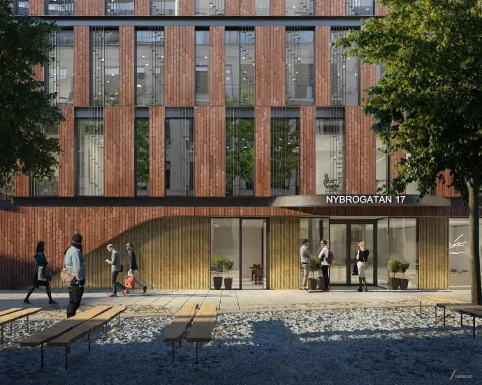 Humlegården hyr ut i Nybrogatan 17