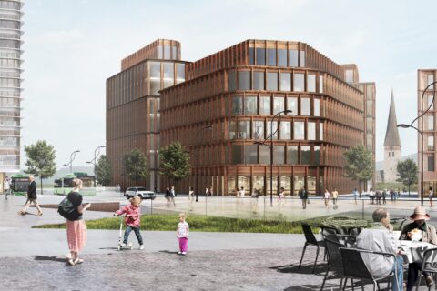 Atrium Ljungberg utvecklar nytt kontorsområde i Gränbystaden