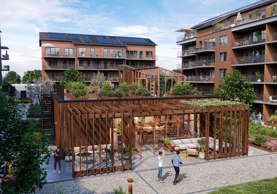 Skanska investerar 320 miljoner kronor i bostadsprojektet i Umeå