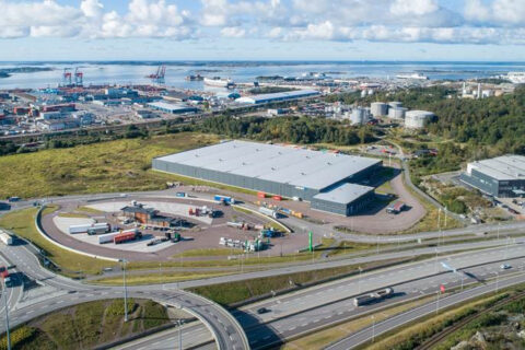 NCC säljer logistikprojekt i Göteborg till Barings