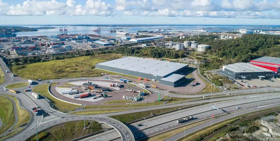 NCC säljer logistikprojekt i Göteborg till Barings