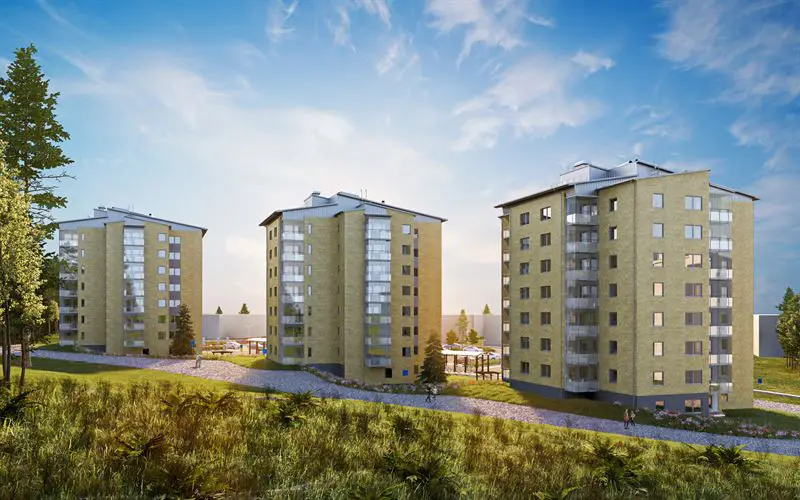 NCC bygger 88 hyreslägenheter i Sundsvall