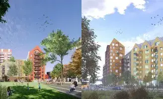 Trions stora bostadssatsning mot antagande