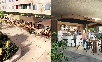 Heimstaden visar visionen för Kronprinsens stadsdelscentrum