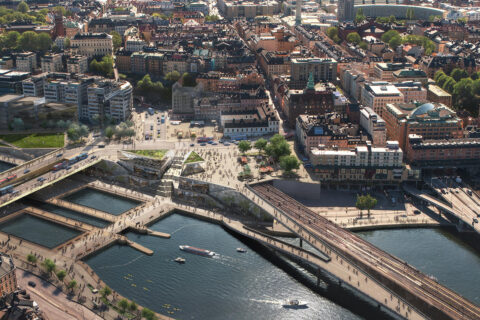 Atrium Ljungberg hyr ut vid Slussen