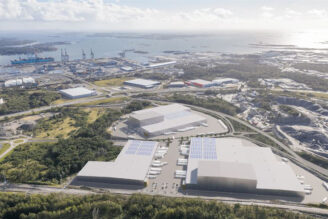 Castellum och Göteborgs Hamn bygger ny logistikbyggnad på Halvorsäng