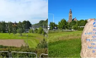 Första steget för att bygga bostäder vid anrik idrottsplats