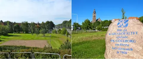 Första steget för att bygga bostäder vid anrik idrottsplats