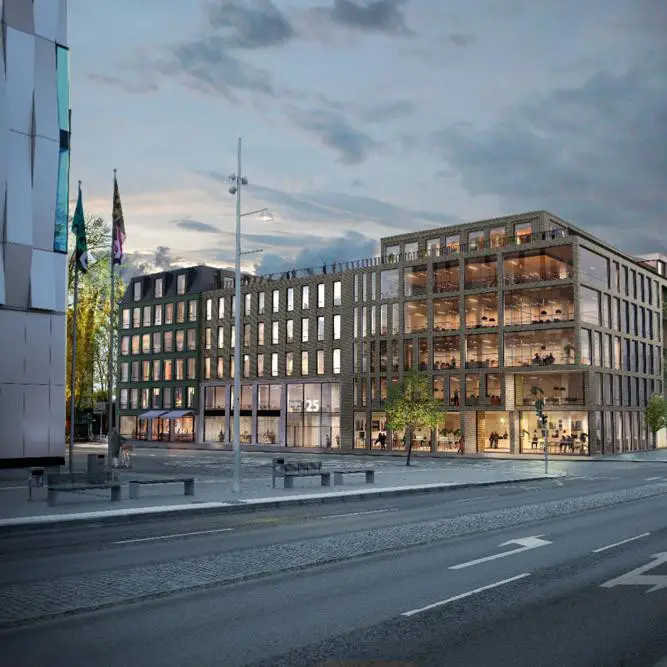 Klartecken nära för 31 000 kvadratmeter i bästa centrumläge