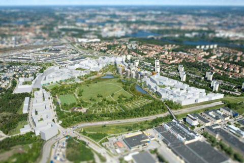Bildspecial: Tummen upp för central del av Årstafältet