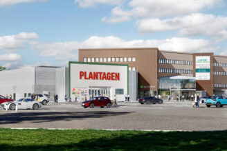 Genesta hyr ut 6 000 kvadratmeter till Plantagen