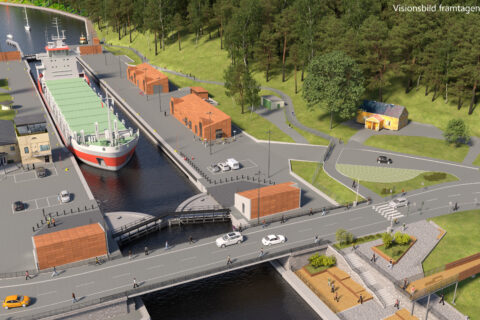 Peab skriver miljardkontrakt för att bygga om slussen i Södertälje