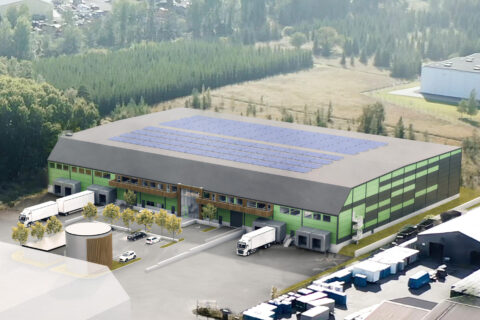 Stendörren tecknar hyresavtal i nyproducerad logistikbyggnad