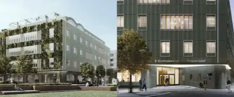 Gymnasieskola i Slakthusområdet mot antagande
