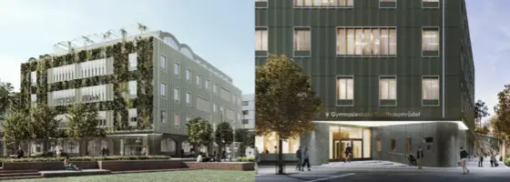 Gymnasieskola i Slakthusområdet mot antagande