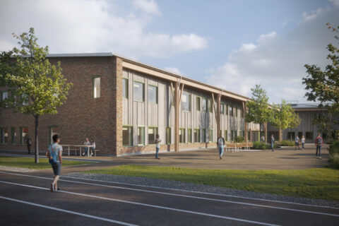 Skanska bygger ny högstadieskola i Marks kommun