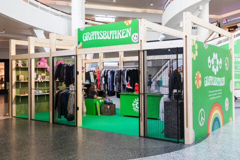 Frölunda Torg öppnar butik där allt är gratis
