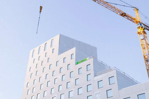Skanskas hotellbygge i Kiruna hållbarare än förväntat