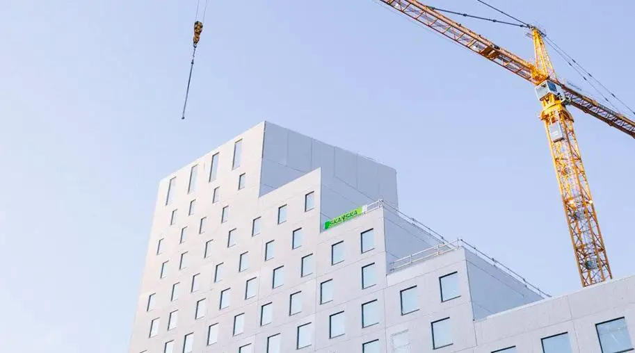 Skanskas hotellbygge i Kiruna hållbarare än förväntat