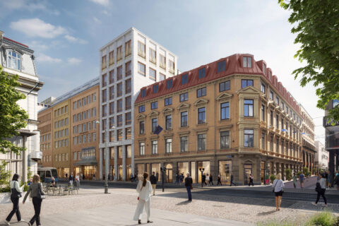 Mega-projektet får sina första hyresgäster