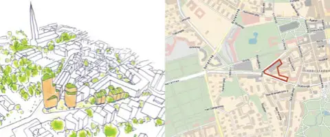 Duo föreslår högtflygande central förtätning