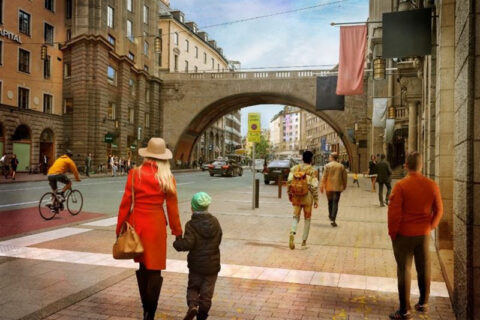 Peab bygger om Kungsgatan i Stockholm