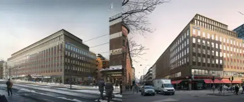 Hufvudstaden allt närmare påbyggnad – mitt i city