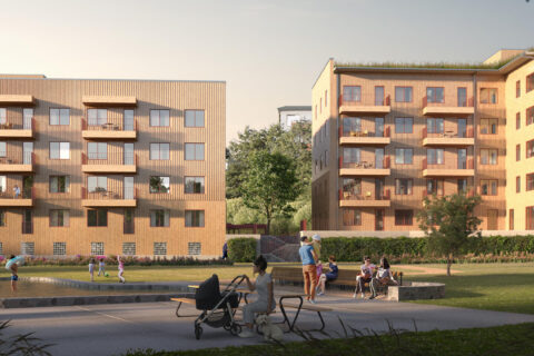 Ikano Bostad utvecklar hyresrätter i Rågsved