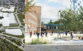 Här ska det byggas upp emot 4 000 bostäder