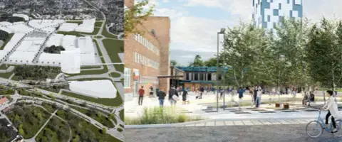 Här ska det byggas upp emot 4 000 bostäder