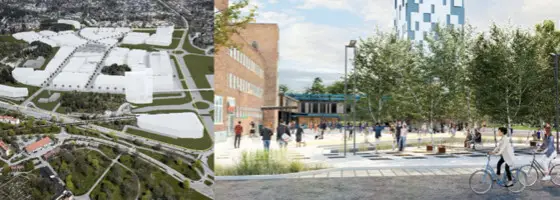 Här ska det byggas upp emot 4 000 bostäder