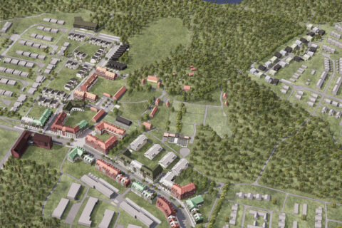 Titanias detaljplan för Hallunda gård till granskning