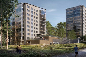 NCC bygger 75 lägenheter åt Riksbyggen