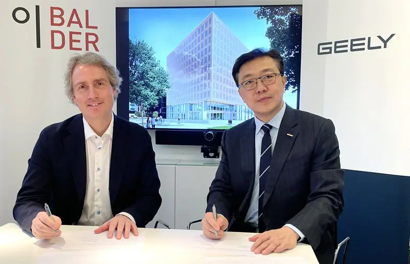 Balder och Geely i bolagsaffär på Lindholmen