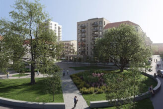 Skanska bygger bostäder och lokaler i Kristianstad
