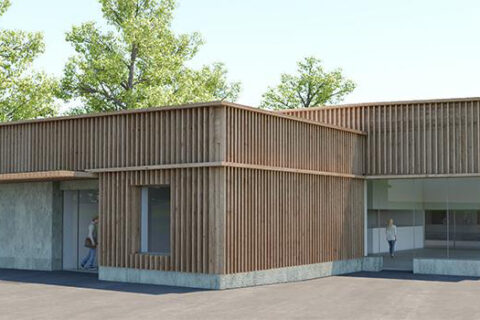 Peab bygger ny simhall i Nacka