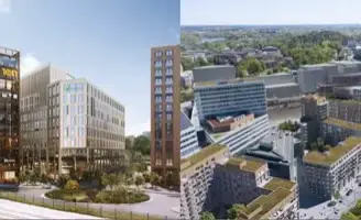 Bilder: Så blir Fabeges stora kontorssatsning i Arenastaden