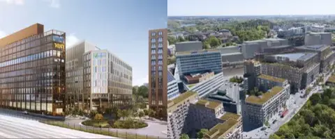 Bilder: Så blir Fabeges stora kontorssatsning i Arenastaden