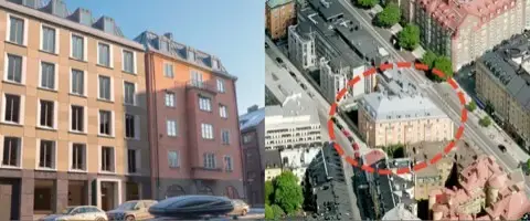 Doldisens kontorsplaner i centrala Stockholm
