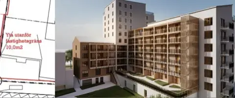 Udda missen – SBB-boende har byggts 57 centimeter fel