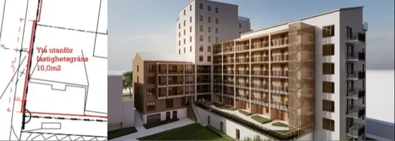 Udda missen – SBB-boende har byggts 57 centimeter fel