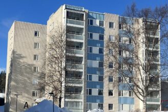 Fasadgruppen renoverar Riksbyggens flerbostadshus i Umeå