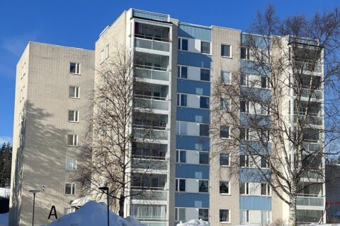 Fasadgruppen renoverar Riksbyggens flerbostadshus i Umeå