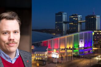 (V): Det är målkonflikterna som försenar arenafrågan