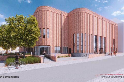 Ny sporthall i Malmö byggs av NCC