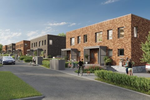 Lyckos säljer nya parhus i Lund