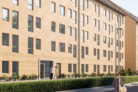 NCC bygger 276 studentbostäder åt Uppsalahem
