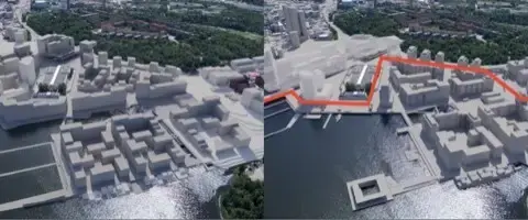 Så förändras ena halvan av Kolkajen